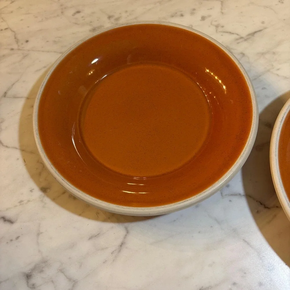 Sonoma Life + Style Mendocino Russet Speckled Stoneware Pasta Bowls Set of 2